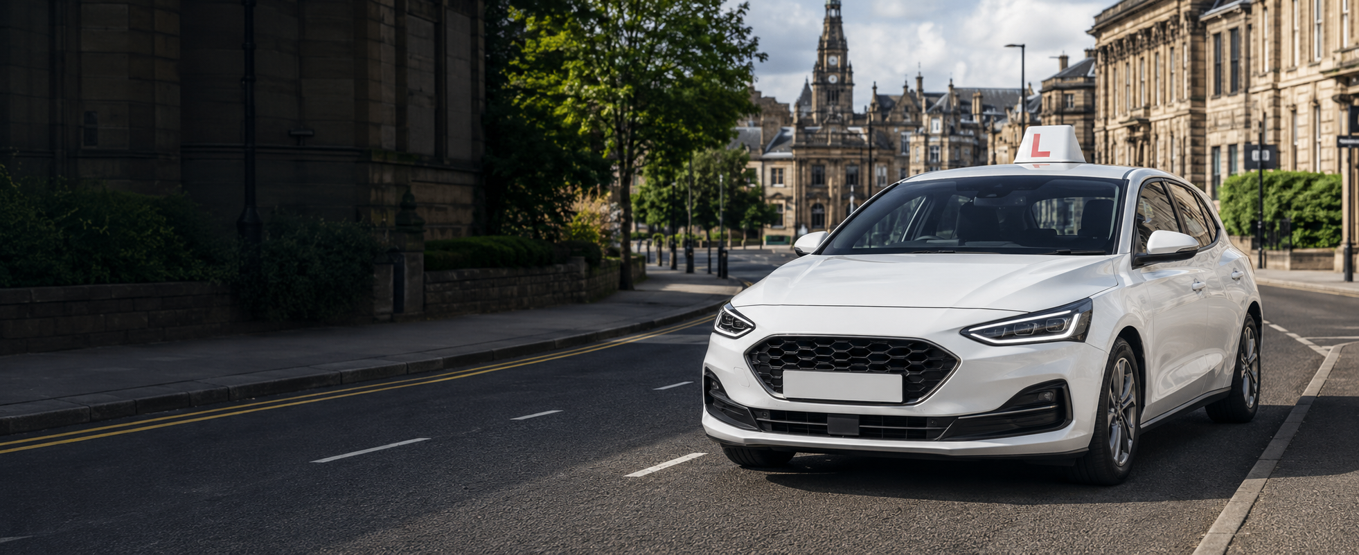 Professional driving lessons in Bradford